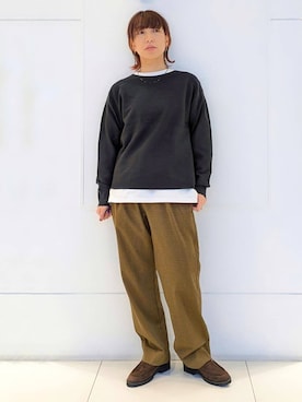 4410さん(レディース・160cm)の冬コーディネート