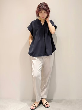 4410さん(レディース・160cm)の夏コーディネート