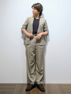 4410さん(レディース・160cm)の秋コーディネート