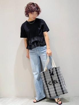 4410さん(レディース・160cm)の夏コーディネート