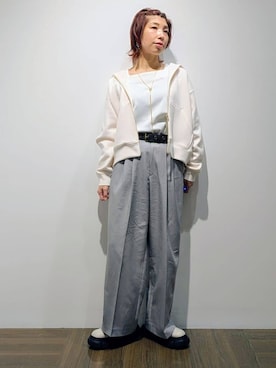 4410さん(レディース・160cm)の春コーディネート