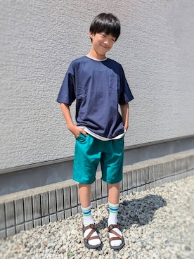 4410さん(キッズ・150cm)の夏コーディネート