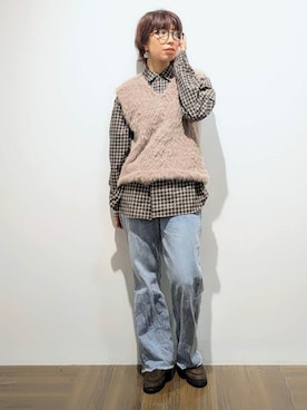 4410さん(レディース・160cm)の秋コーディネート