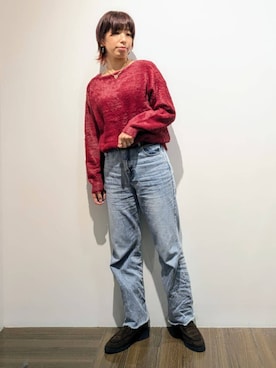 4410さん(レディース・160cm)の冬コーディネート