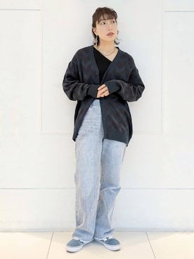 「アイテム（その他、ゴールド系）」を使った、4410さん（レディース・160cm）の秋コーディネート
