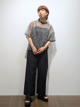 4410さん(レディース・160cm)の春コーディネート