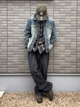 「'47（フォーティーセブン）のアイテム」を使った、hisa.さん（メンズ・177cm）の春コーディネート