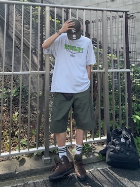 hisa.さん(メンズ・177cm)の夏コーディネート