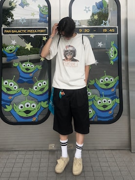 「CASIO(カシオ)のアイテム」を使った、hisa.さん(メンズ・177cm)の夏コーディネート