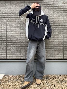 「adidas（アディダス）のガゼル / Gazelle/ アディダスオリジナルス adidas Originals（スニーカー、ブラウン系）」を使った、hisa.さん（メンズ・177cm）の春コーディネート