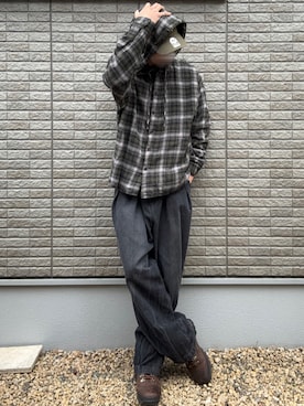 「Bleme（ブレム）のアイテム」を使った、hisa.さん（メンズ・177cm）の春コーディネート