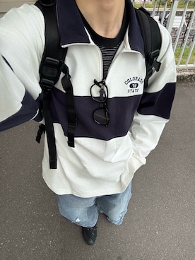 「FREAK'S STORE（フリークスストア）のアイテム（パンツ）」を使った、hisa.さん（メンズ・177cm）の春コーディネート