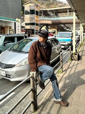 hisa.さん(メンズ・177cm)の春コーディネート