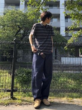 hisa.さん(メンズ・177cm)の夏コーディネート