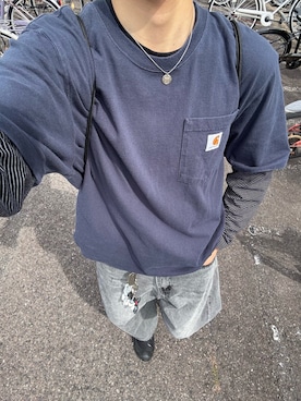 hisa.さん（メンズ・177cm）の春コーディネート