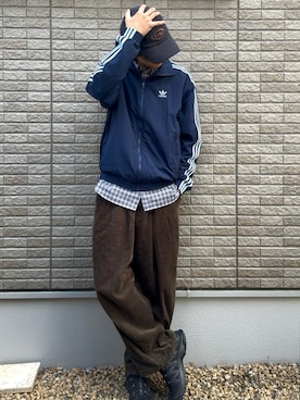 hisa.さん(メンズ・177cm)の春コーディネート