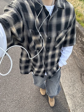 hisa.さん（メンズ・177cm）の春コーディネート