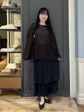 「apart by lowrys」｜tutuememさん（レディース・160cm）の秋コーディネート