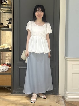 tutuememさん（レディース・160cm）の夏コーディネート