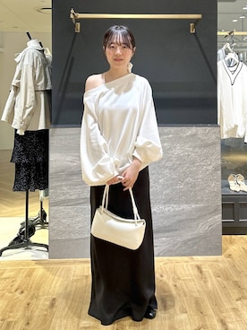 「A part by（アパートバイ）のアイテム（スカート）」を使った、tutuememさん（レディース・160cm）の春コーディネート