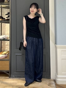 「and ST SALE」｜tutuememさん（レディース・160cm）の夏コーディネート