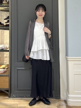 「and ST SALE」｜tutuememさん（レディース・160cm）の夏コーディネート