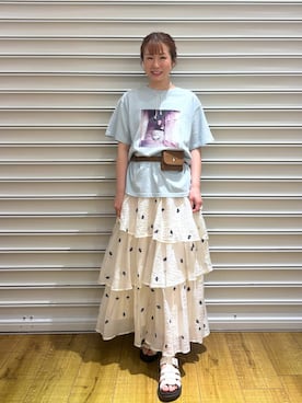 ふうかちさん(レディース・156cm)の夏コーディネート