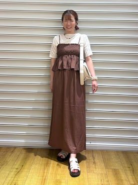 ふうかちさん(レディース・156cm)の夏コーディネート