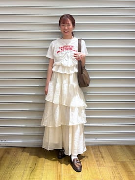 ふうかちさん(レディース・156cm)の春コーディネート