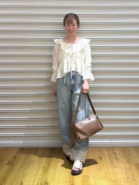 ふうかちさん(レディース・156cm)の夏コーディネート