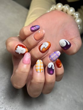 「LOWRYS FARM（ローリーズファーム）のＺＩＰショートフーディ　588894（パーカー、ベージュ系）」を使った、ふうかちさん（レディース・156cm）の秋コーディネート