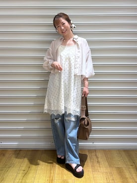 ふうかちさん(レディース・156cm)の夏コーディネート