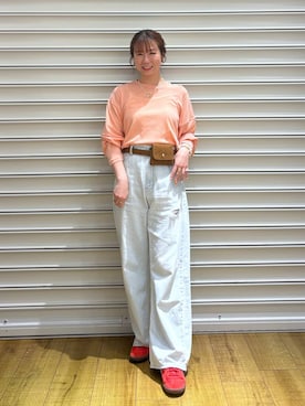 ふうかちさん（レディース・156cm）の夏コーディネート
