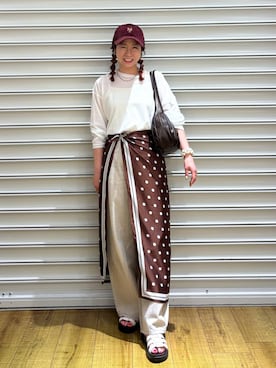 ふうかちさん(レディース・156cm)の夏コーディネート
