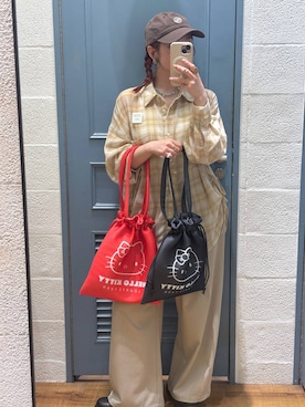 ふうかちさん（レディース・156cm）の春コーディネート