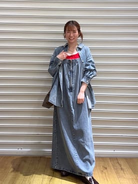 ふうかちさん（レディース・156cm）の春コーディネート