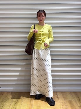 ふうかちさん（レディース・156cm）の春コーディネート