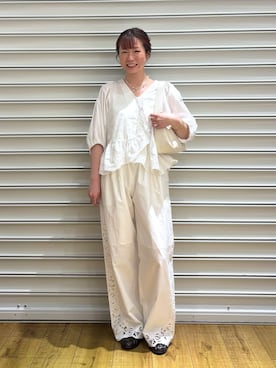 ふうかちさん(レディース・156cm)の夏コーディネート