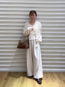 ふうかちさん（レディース・156cm）の春コーディネート