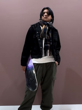 Maddawin Ghieroさん（メンズ・182cm）の秋コーディネート