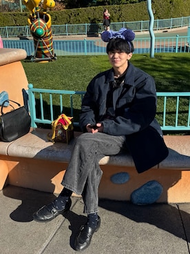 「HARE（ハレ）のアイテム（ローファー）」を使った、kaitomycさん（メンズ・176cm）の秋コーディネート