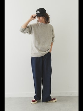 「URBAN RESEARCH Sonny Label（アーバンリサーチサニーレーベル）のアイテム（帽子）」を使った、Kentaさん（メンズ・179cm）の秋コーディネート