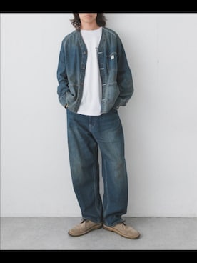 「URBAN RESEARCH Sonny Label（アーバンリサーチサニーレーベル）のアイテム（パンツ）」を使った、Kentaさん（メンズ・179cm）の秋コーディネート