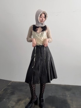 「Lam balm（ラムバム）のアイテム」を使った、lambalmさん（レディース・165cm）の冬コーディネート