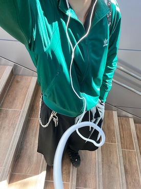 「アイテム（ジャージ）」を使った、気になるあの子さん（メンズ・186cm）の秋コーディネート