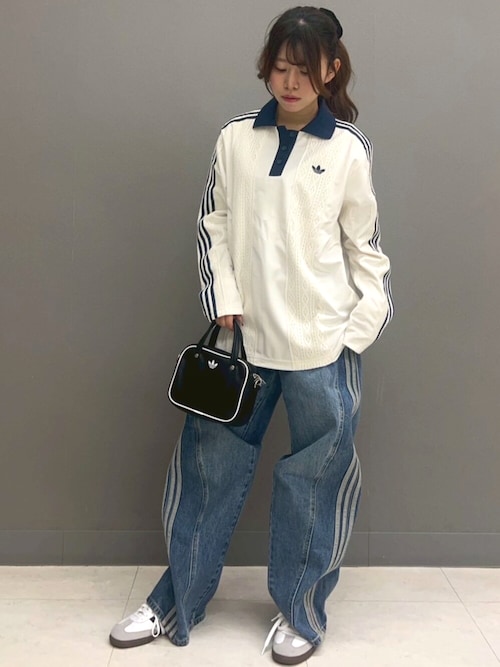 セール】ルーズ デニムパンツ / アディダスオリジナルス adidas