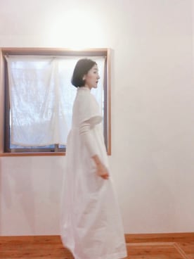 「GHOSPELL（ゴスペル）のアイテム」を使った、RYOKO  Yuhasaさん（レディース・172cm）の秋コーディネート