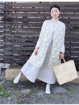 RYOKO Yuhasaさん(レディース・172cm)の冬コーディネート