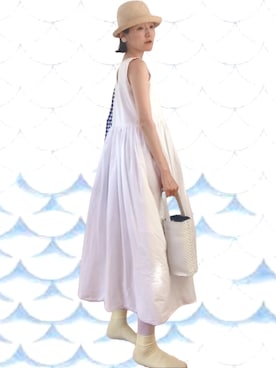 RYOKO  Yuhasaさん（レディース・172cm）の夏コーディネート