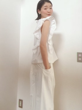 RYOKO Yuhasaさん(レディース・172cm)の夏コーディネート